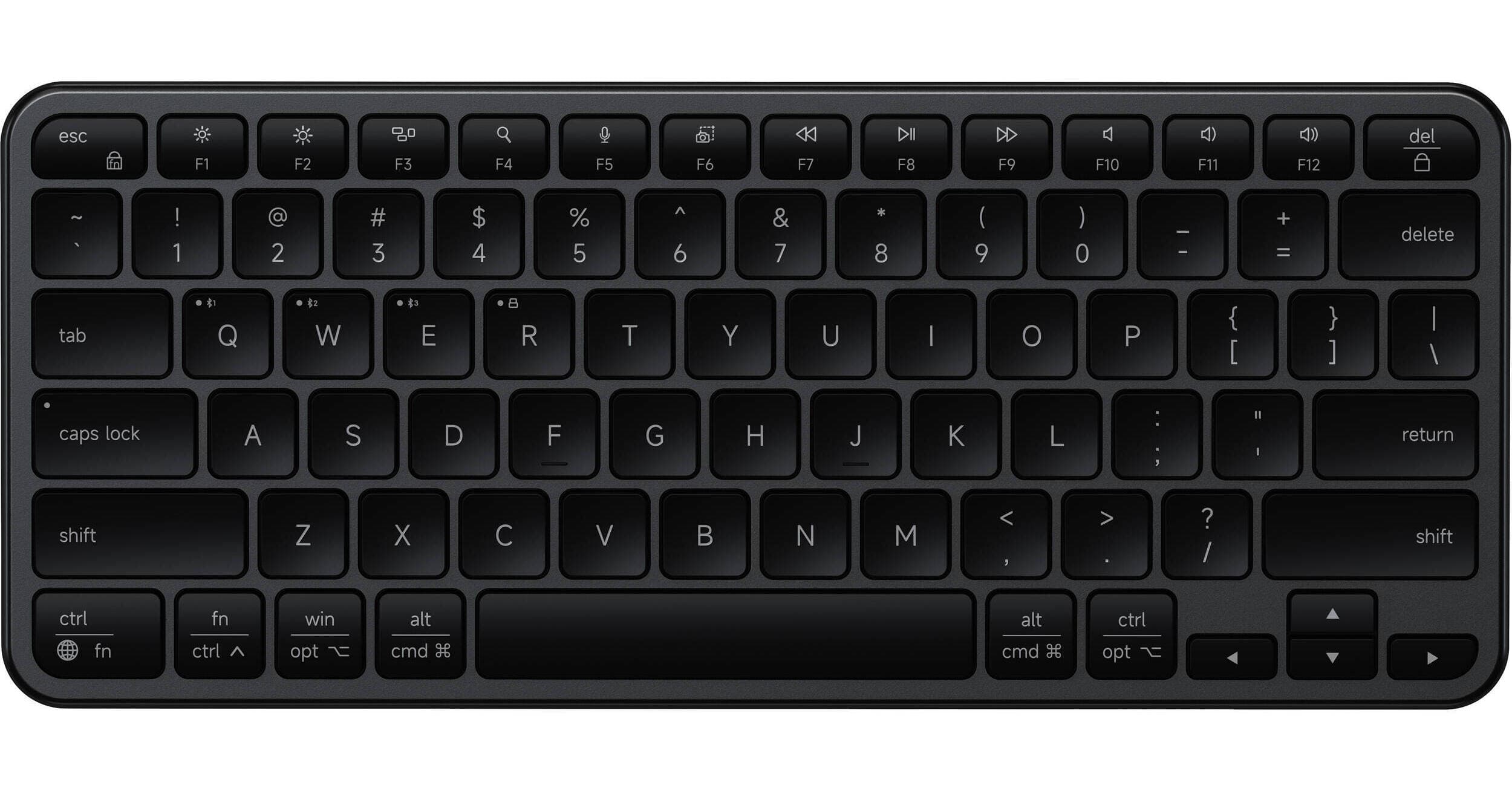Satechi Slim EX1 Wireless Keyboard (Space Black)