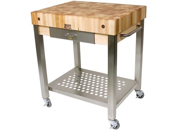 John Boos & Co. Cucina Technica 4" Thick Butcher Block Style Hard Maple Top