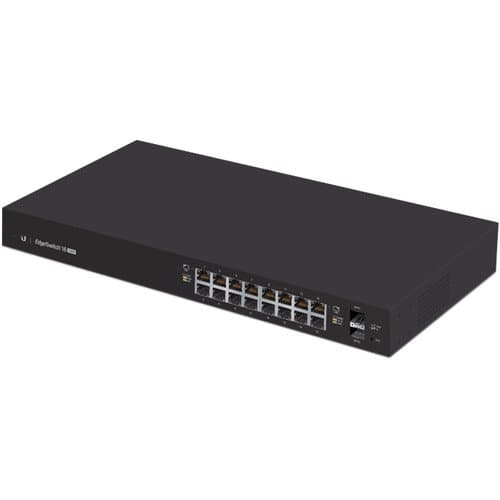 Ubiquiti EdgeSwitch 16-Port 150-Watt Managed PoE+ Gigabit Switch with SFP