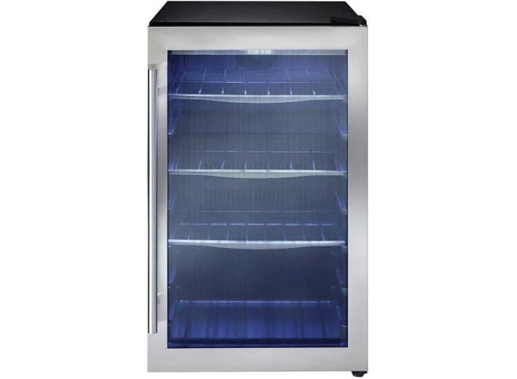 Danby 4.3 Cu. Ft. Free-Standing Beverage Center 20-Inch Wide, Stainless Steel