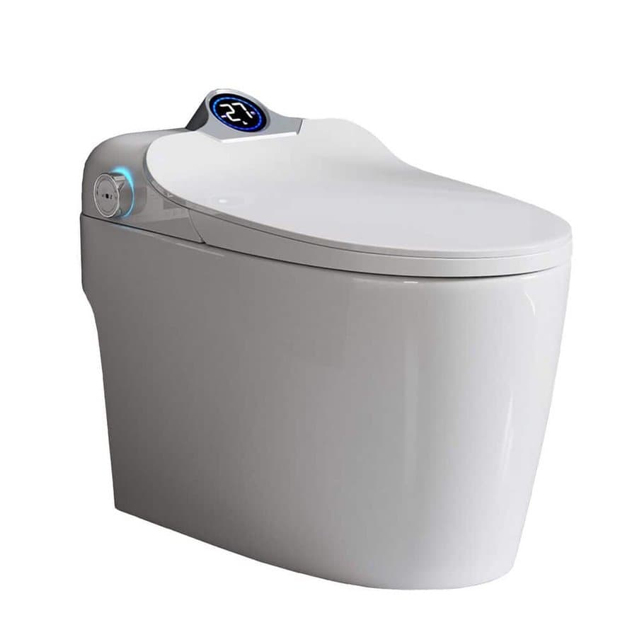 Crofutre Tankless Elongated Smart Bidet Toilet