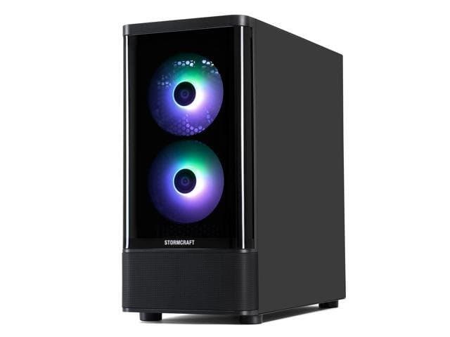 STORMCRAFT Gaming PC SKYHAWK PRO AMD Ryzen 7 7700 NVIDIA Geforce RTX 5070 – AI Powered 32GB DDR5 6000MHz RGB 2TB NVMe SSD 850W PSU Windows 11 Home -