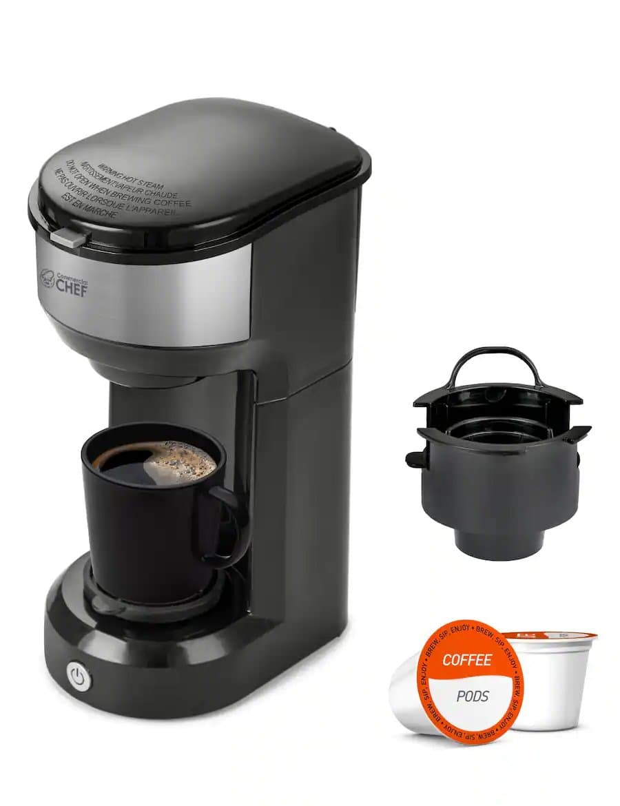 COMMERCIAL CHEF Single Serve Coffee Maker