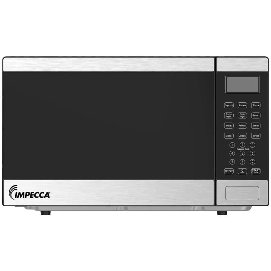 Impecca 0.9 Countertop Microwaves 18 900 Stainless Steel