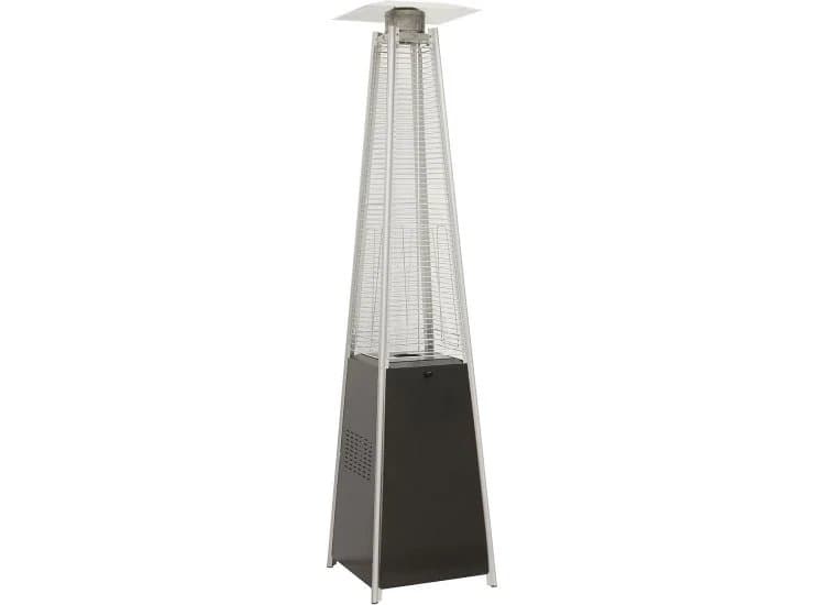 Hanover Black 7' 42,000 BTU Pyramid Propane Patio Heater