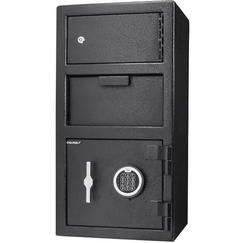Barska 0.7/0.8 Cubic Foot Two-Compartment Depository Safe