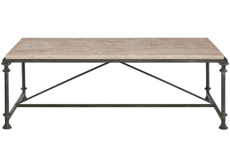 Bernhardt Galesbury Cocktail Table, Antique Silver