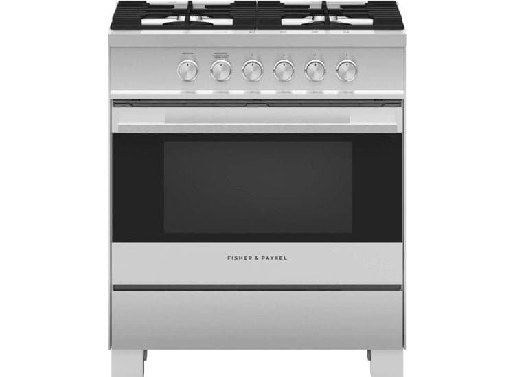 Fisher & Paykel Series 7 30 In. Stainless Steel Gas Range - OR30SDG4X1