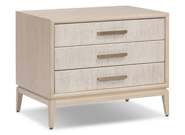 Four Hands Rosenell Nightstand with 3 Drawers