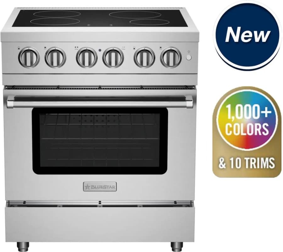 BlueStar 30" Induction Range Stainless Steel
