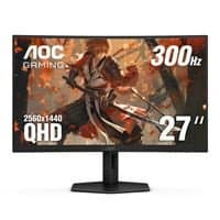 AOC CQ27G4ZX 27 2K QHD (2560 x 1440) 300Hz Curved Screen Gaming Monitor