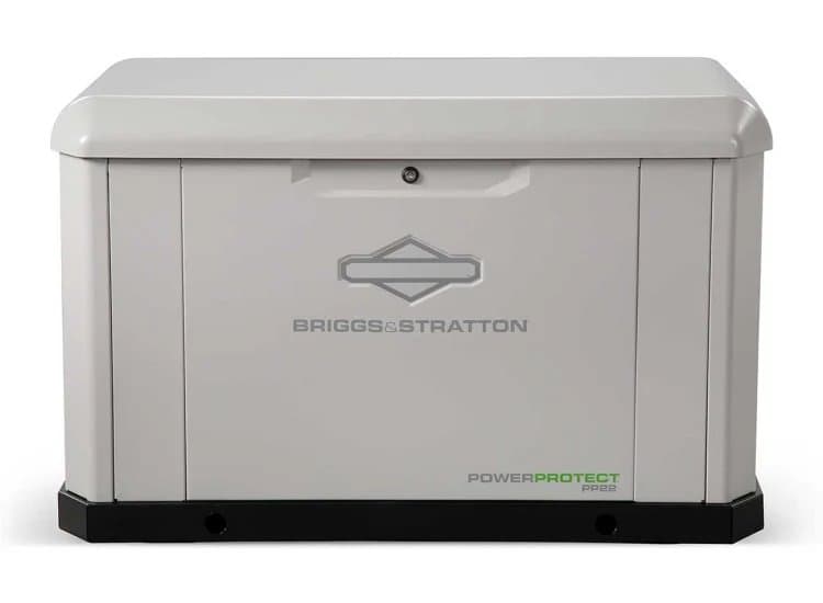 Briggs & Stratton Home Standby Generator PowerProtect 22kW with 200-Amp Transfer Switch and Symphony Choice Kit