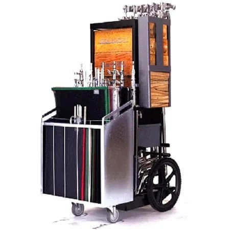 Backstage Grip Junior Cart, 700lbs Capacity, Black Hammertone