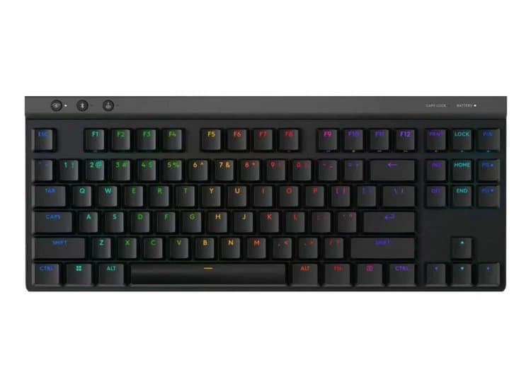 Logitech G515 Lightspeed TKL Wireless Gaming Keyboard Linear, Black