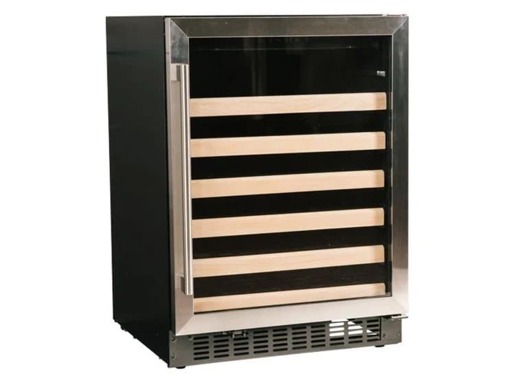 Azure 5.1 Cu. Ft. Wine Center 24-Inch Wide ADA, Glass Doors with Stainless Frame