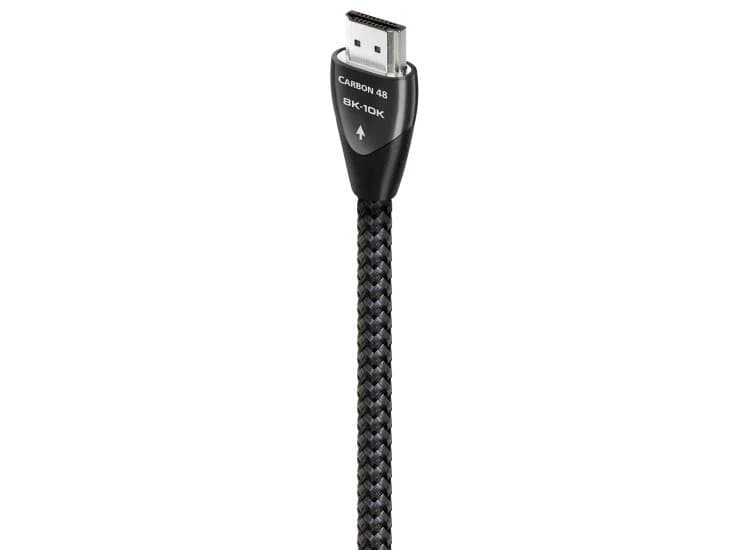 AudioQuest 0.75 Meter (2.5 Feet) Carbon 48 HDMI 2.1 Cable