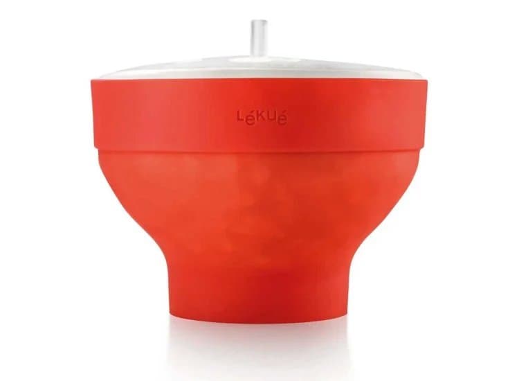 Lekue Popcorn Maker, Red