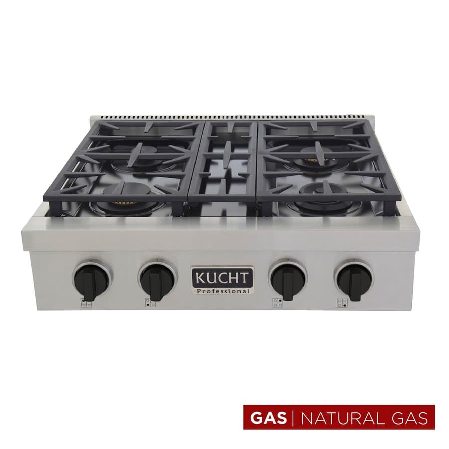 Kucht 48-in 7 burners Stainless steel Gas Cooktop