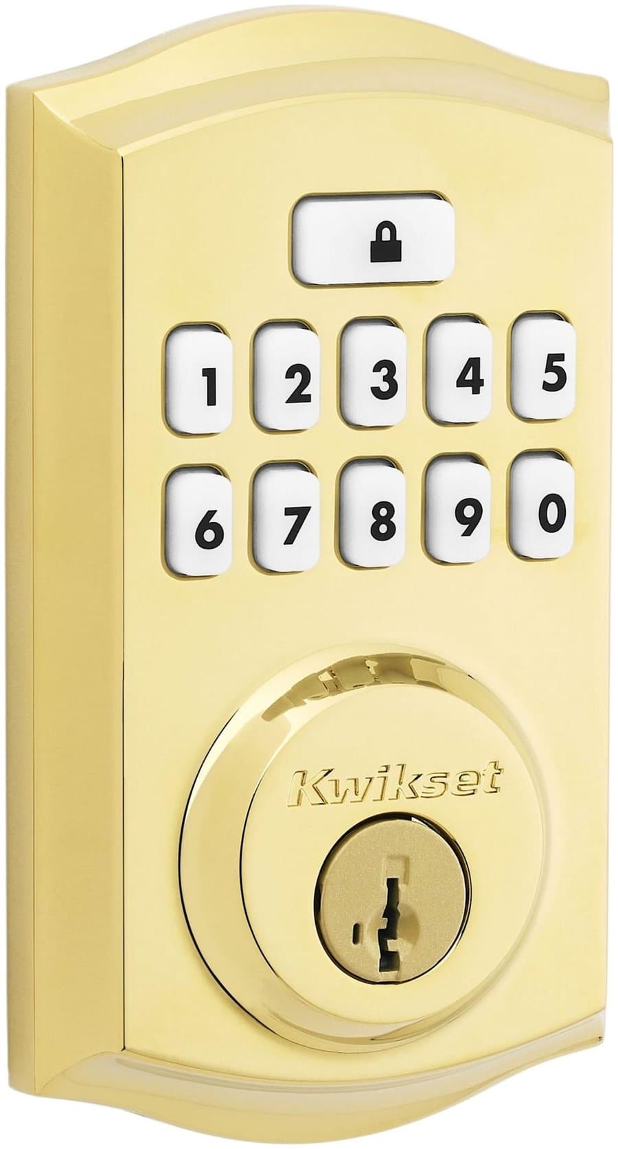 Kwikset SmartCode Electronic Deadbolt Lock Smartlock - Keyless Entry - 2 Pack, Multicolor