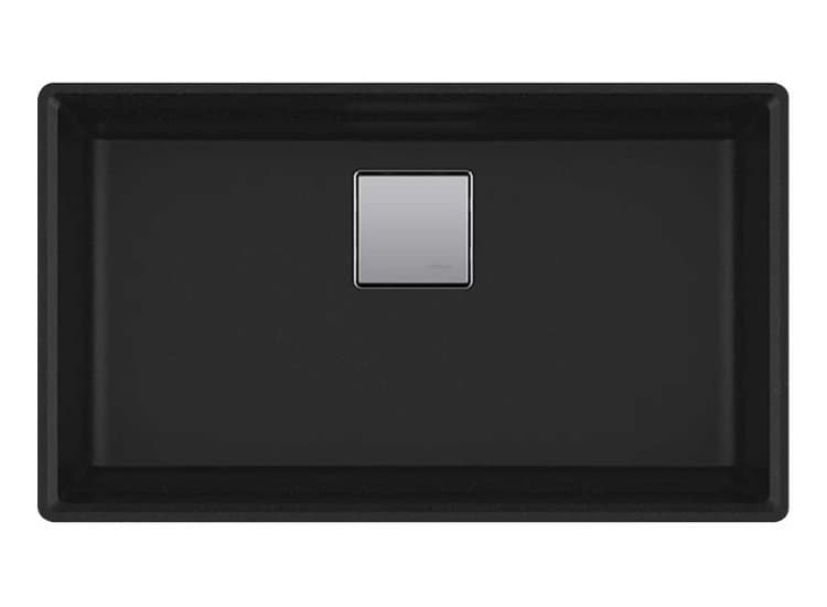 Franke Peak Workcenter 32-Inch Kitchen Sink, Matte Black
