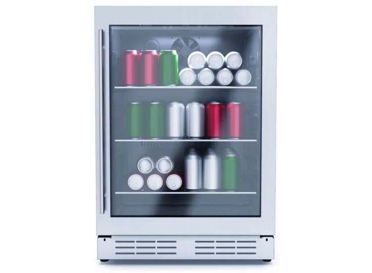 Elica RISERVA 4.8 Cu. Ft. Beverage Center 24-Inch Wide, Stainless Frame