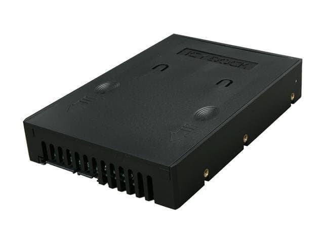 Icy Dock MB882SP-1S-1B | 2.5" to 3.5" Bay SATA HDD & SSD Converter / Mounting Kit /Bracket | EZConvert