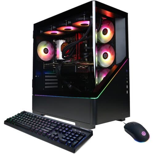 CyberPowerPC Gamer Supreme RGB Desktop Computer (32 GB, 2 TB, AMD Ryzen 7 9850X3D)