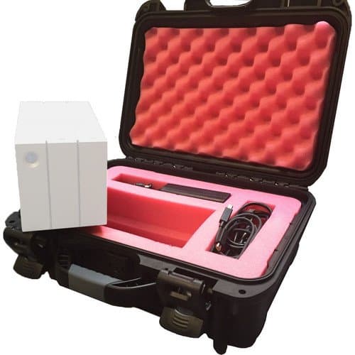 Turtle Carrying Case for the LaCie 2big RAID Array (Black)