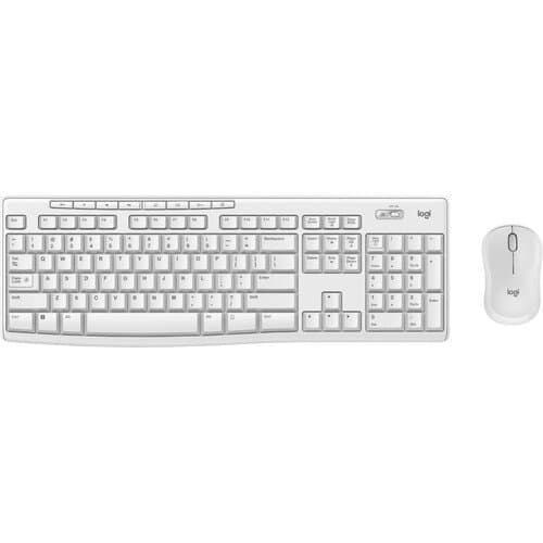 Logitech MK270 Wireless Keyboard & Mouse Combo (Off-White)
