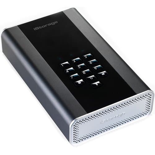 Istorage 18TB diskAshur DT2 USB 3.2 Gen 1 Encrypted External Hard Drive (FIPS Level 2)