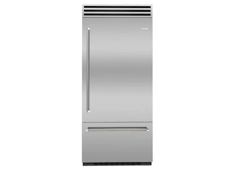 BlueStar PRO 22.39 Cu. Ft. Built-In Bottom Freezer Refrigerator Right-Hinge 36-Inch Wide In Stainless Steel - BBB36R3