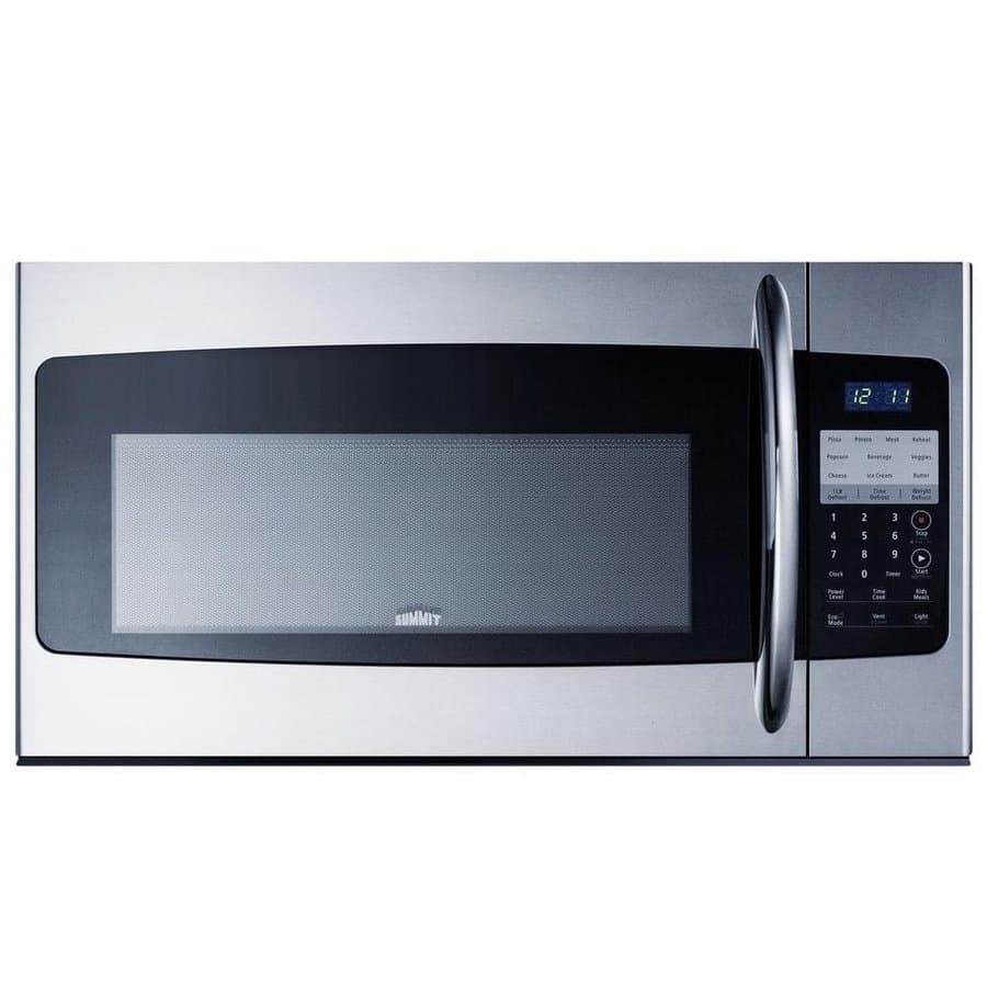 Summit Appliance 1.6 Over the Range Microwaves 30 Stainless Steel