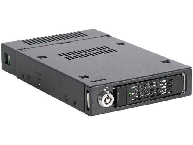 ICY DOCK ToughArmor MB601M2K-1B M.2 PCIe NVMe SSD Mobile Rack for External 3.5" Drive Bay
