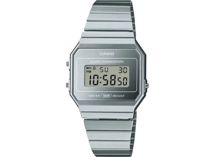 Casio Vintage Watch 35.5mm with Silver Dial
