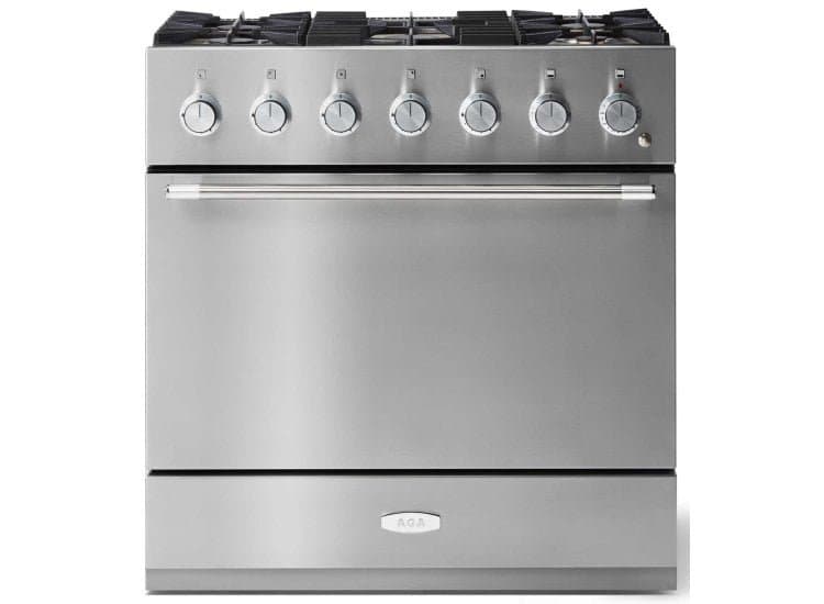 AGA 48" Dual Fuel Range Matte Black