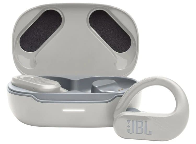 JBL Endurance Peak 3 White True Wireless Active Earbuds