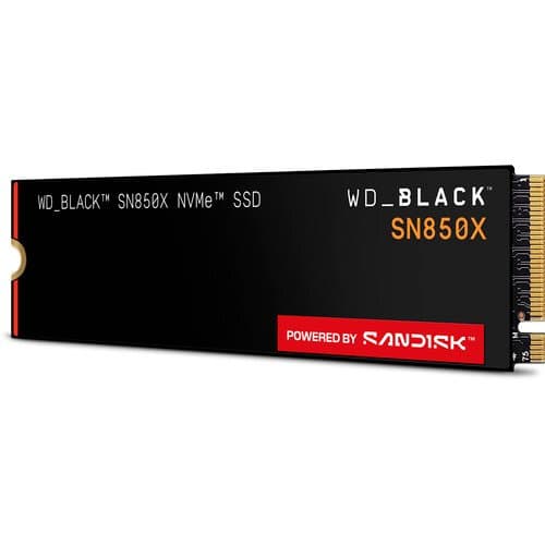 WD 4TB WD_BLACK SN850X Gaming Internal NVMe PCIe 4.0 SSD