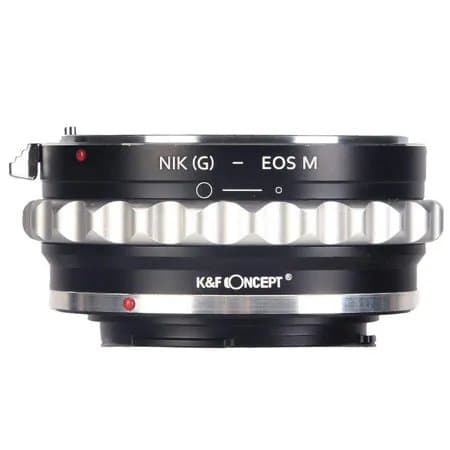 K&F Concept High Precision Lens Adapter Mount,AI(G)-EOS M