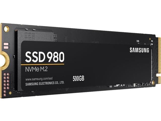 SAMSUNG 980 M.2 2280 500GB PCI-Express 3.0 x4, NVMe 1.4 V-NAND 3-bit MLC Internal Solid State Drive (SSD) MZ-V8V500BW