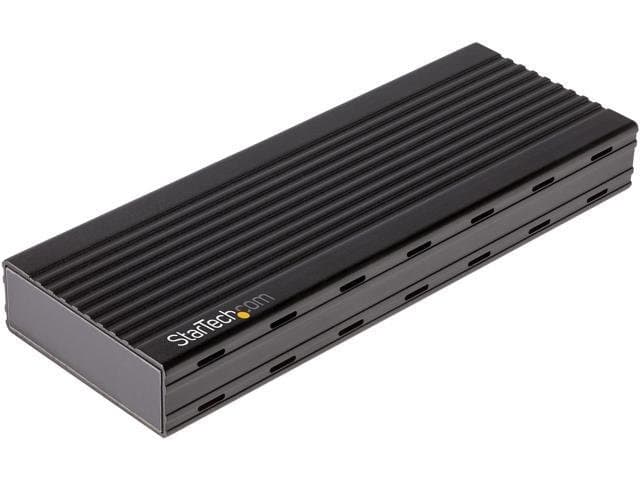 StarTech.com M2E1BMU31C M.2 NVMe SSD Enclosure for PCIe SSDs-USB 3.1 Gen 2 Type-C