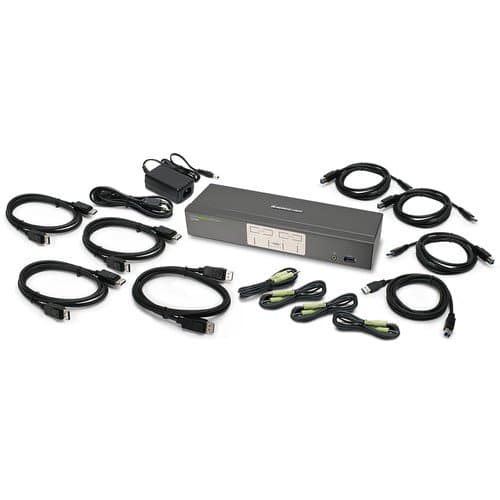 IOGEAR 4-Port 4K UHD DisplayPort KVMP Kit