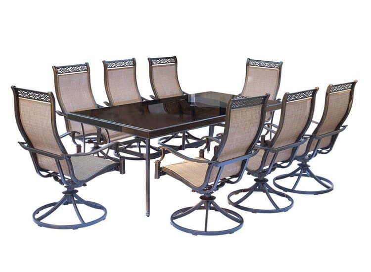 Hanover Monaco 9-Piece Dining Set