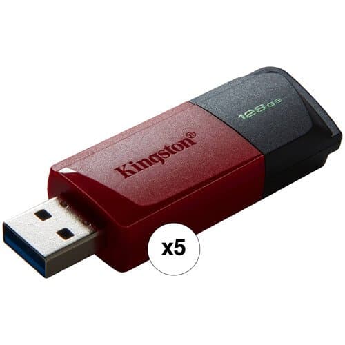 Kingston 128GB DataTraveler Exodia M USB Flash Drive (Red)