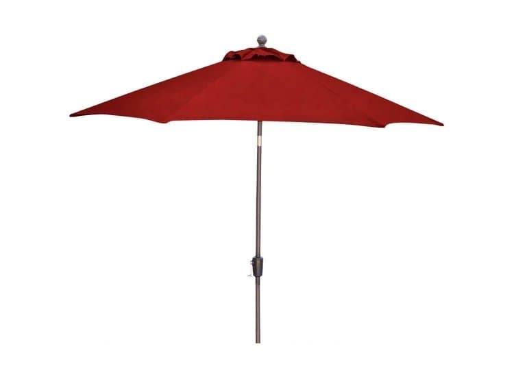 Hanover Traditions Red 9 Ft. Table Umbrella