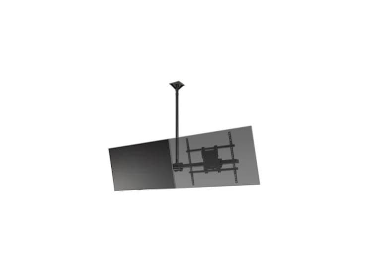 Crimson 32" - 75" 1 x 2 Multi-display Ceiling Mounted Menu Board Kit