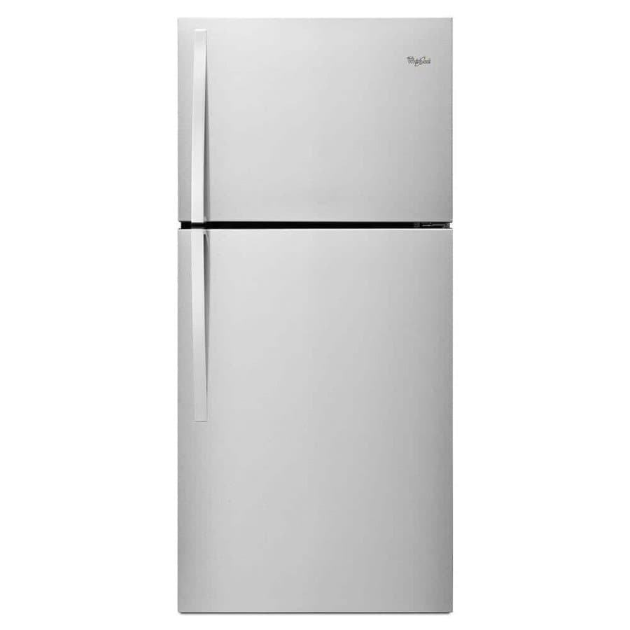 19.2 cu. ft. Top Freezer Refrigerator, Monochromatic Stainless Steel
