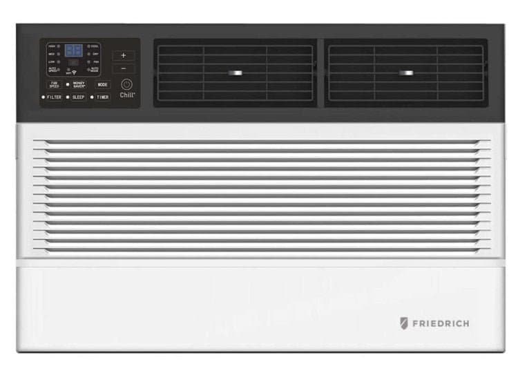 Friedrich Chill Premier Air Conditioner Smart 12,000 BTU Plus Heat, White
