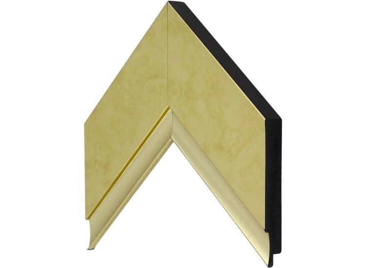 Frame My TV Samsung The Frame 65" Premiere Frame, Contemporary Gold