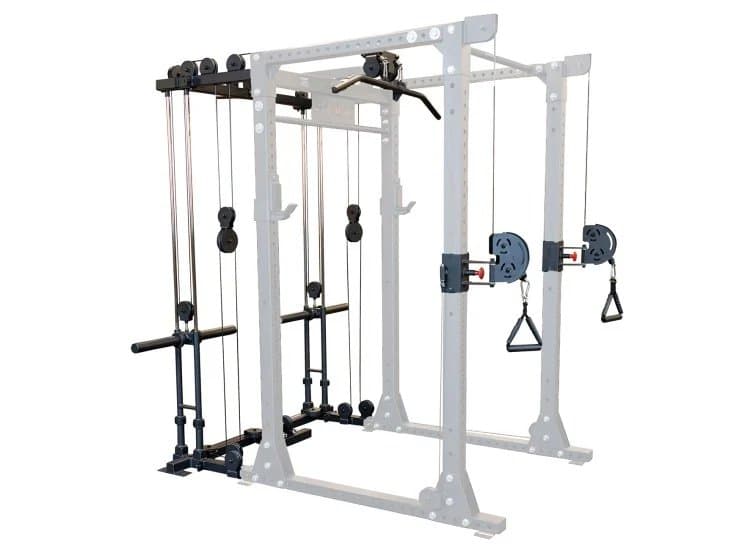 Body-Solid Functional Trainer Attachment For GPR400 Power Rack, Black