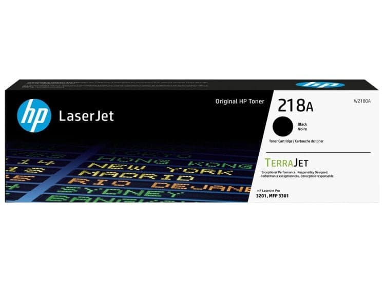 HP 218A Standard Yield Original LaserJet Toner Cartridge, Black